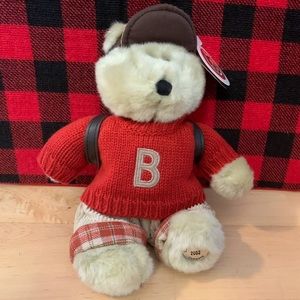 NWT Starbucks Back to School Boy Bearista Bear 21